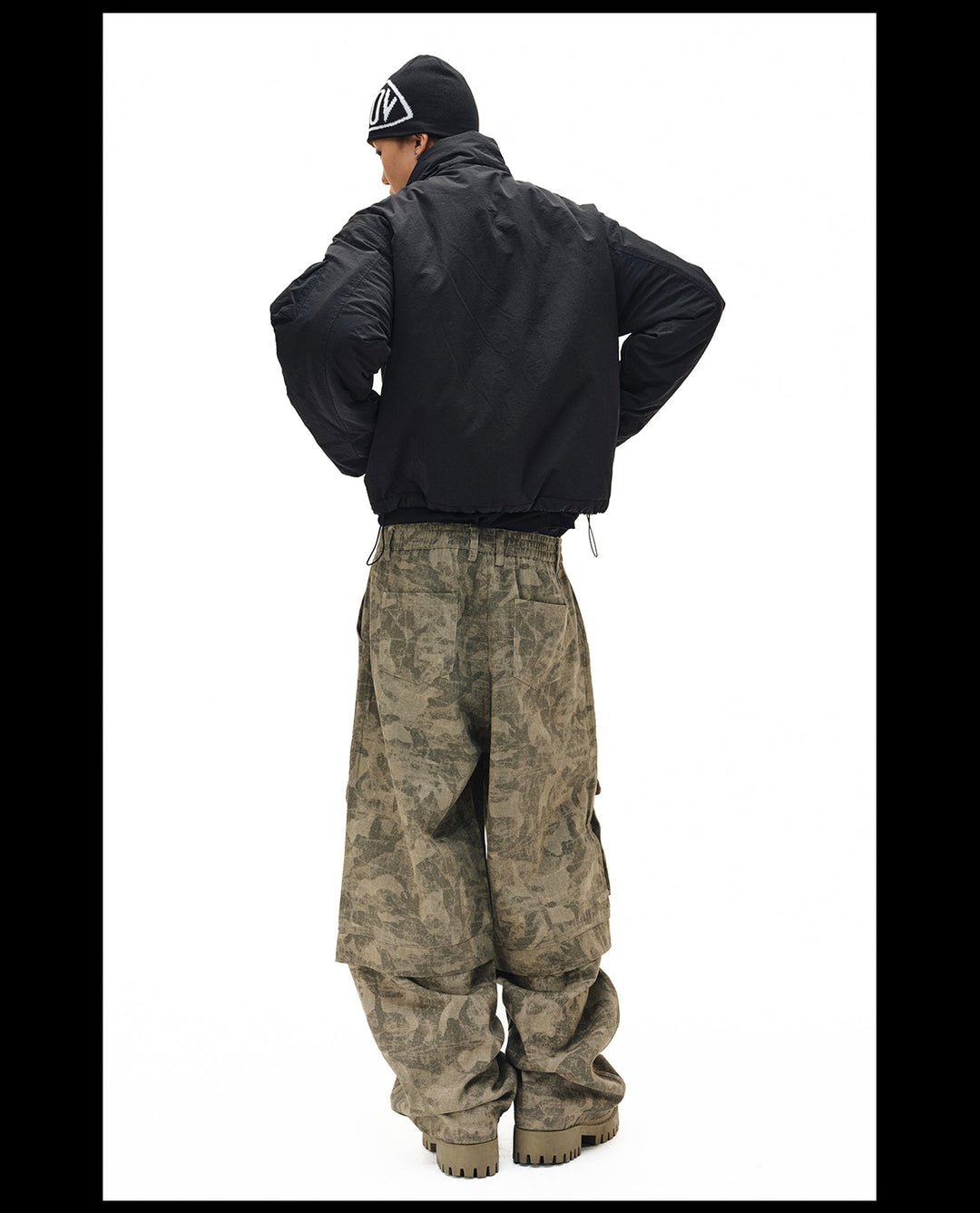 NOVACAM Multi Pocket Camouflage Utility Baggy Pants | Face 3 Face