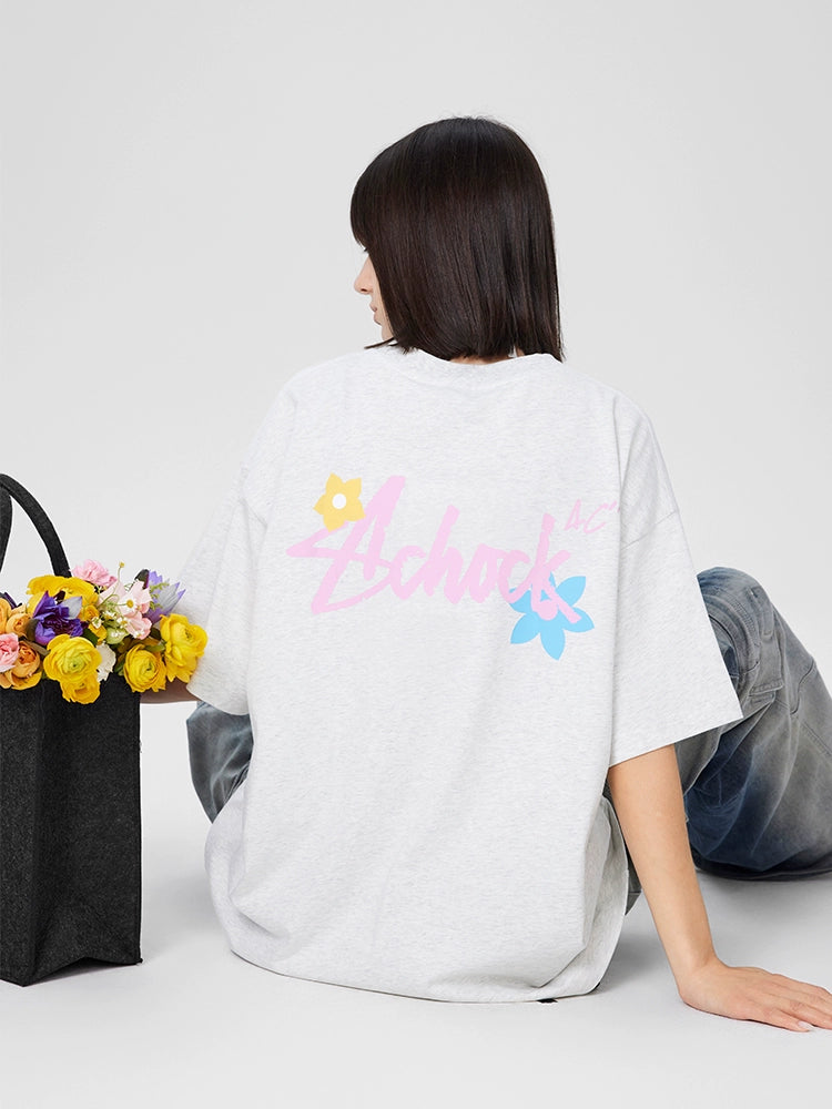 Achock Small Flowers Print Tee | Face 3 Face