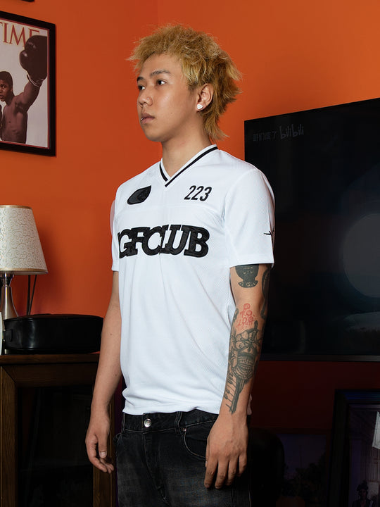 TGFCLUB Sports Fabric Patch Embroidered Logo Soccer Jersey | Face 3 Face