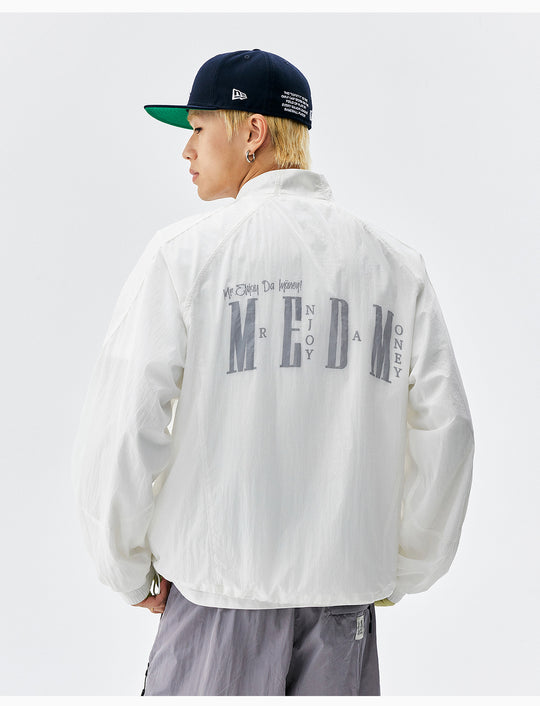 MEDM UV Resistant Logo Zip Jacket | Face 3 Face