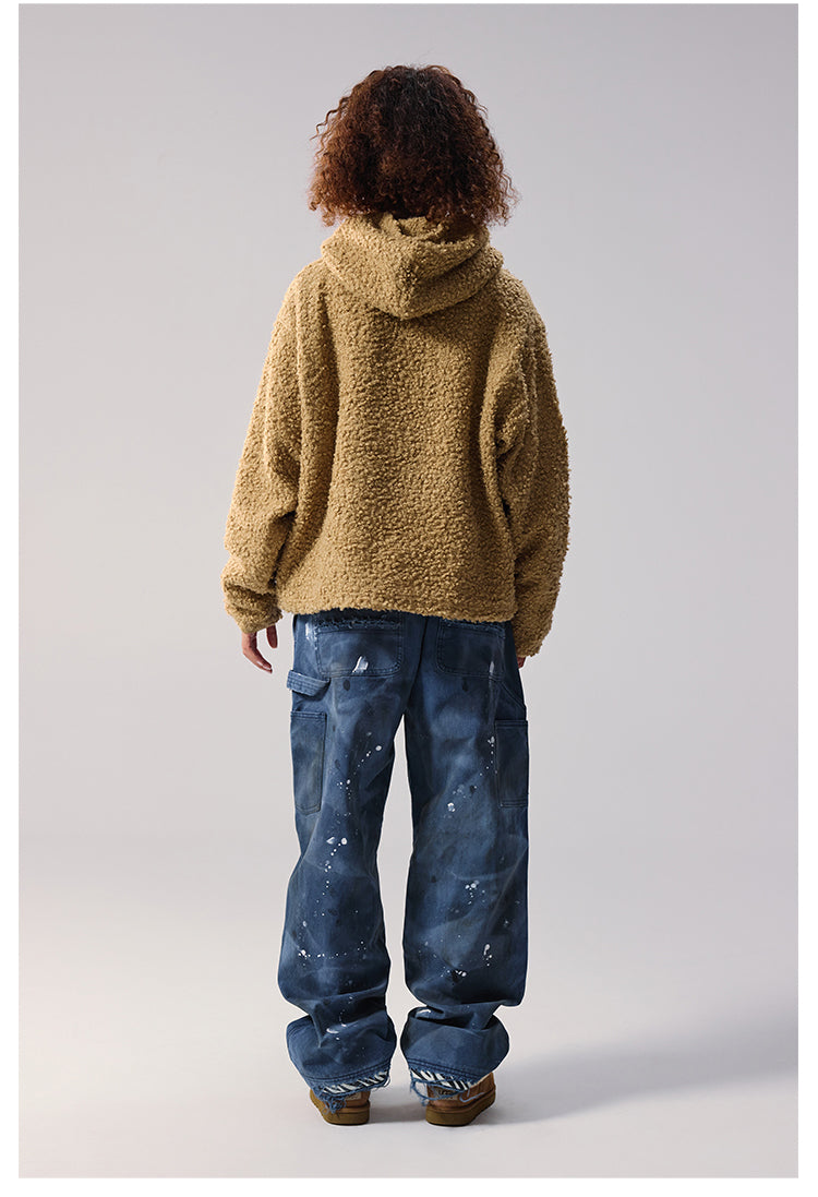 Remedy Sherpa Fleece Half Zip Hoodie | Face 3 Face