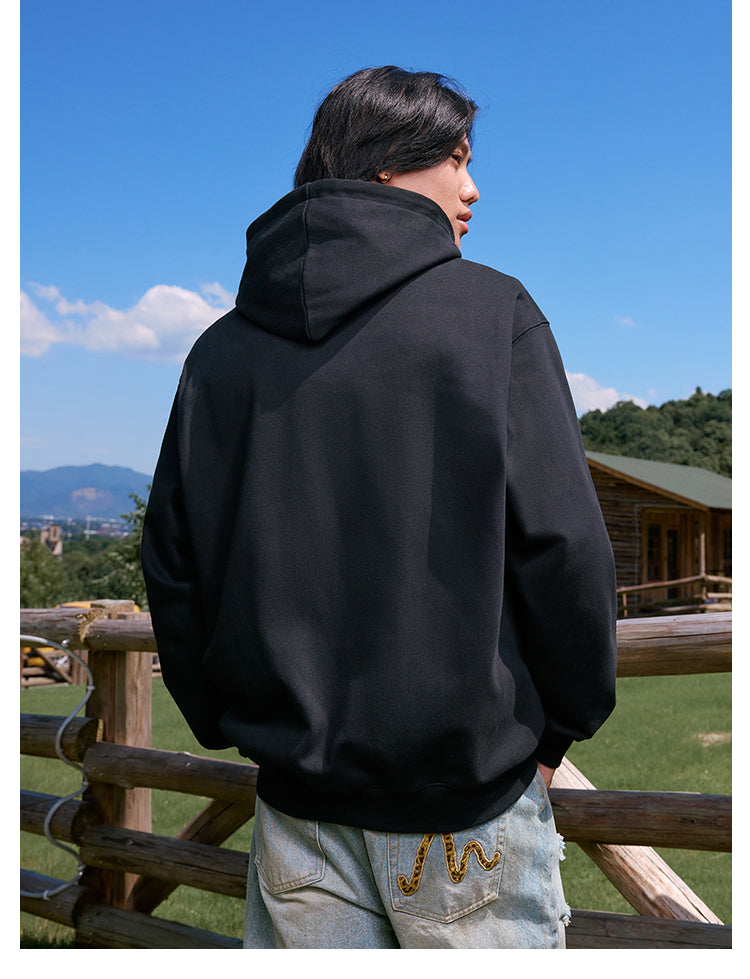 MEDM Flower Logo Embroidered Zip-Up Hoodie | Face 3 Face