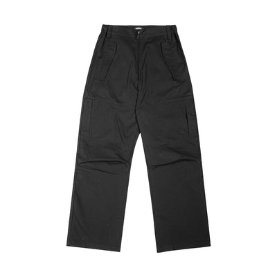 MHARF Exclusive Black Zip Wide Leg Pants | Face 3 Face