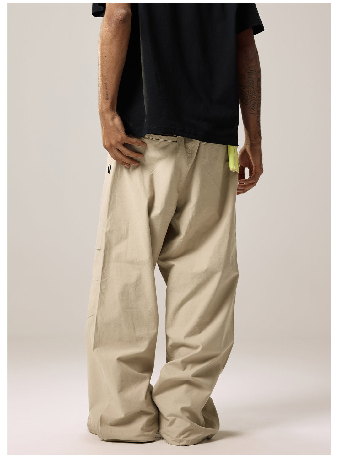 Remedy Velcro Front Pocket Baggy Work Pants | Face 3 Face