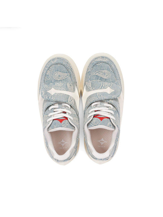 1807 INF-002 Paisley Star Straps Chunky Sneakers | Face 3 Face