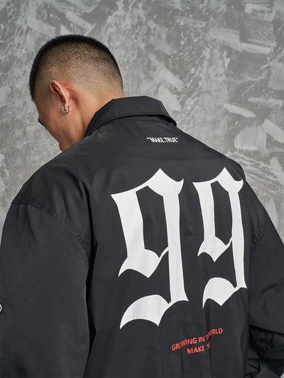 F3F Select Printed Racing Track Jacket | Face 3 Face