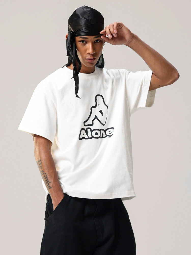 Remedy Alone Lonely Inspired Print Tee | Face 3 Face