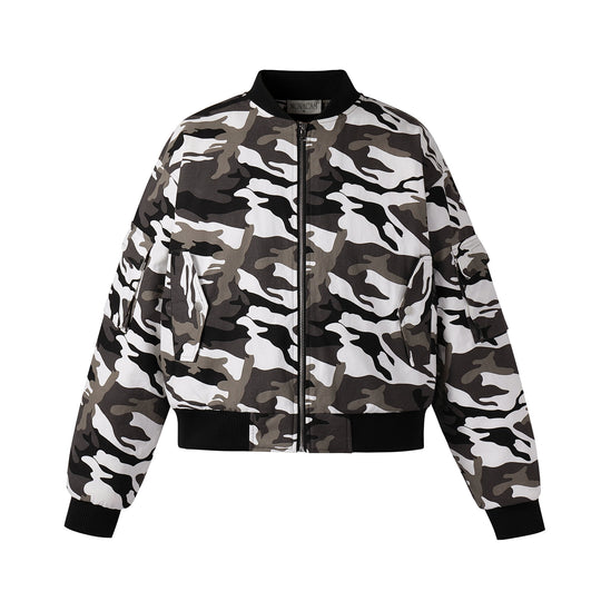 NOVACAM Camouflage MA-1 Military Jacket | Face 3 Face