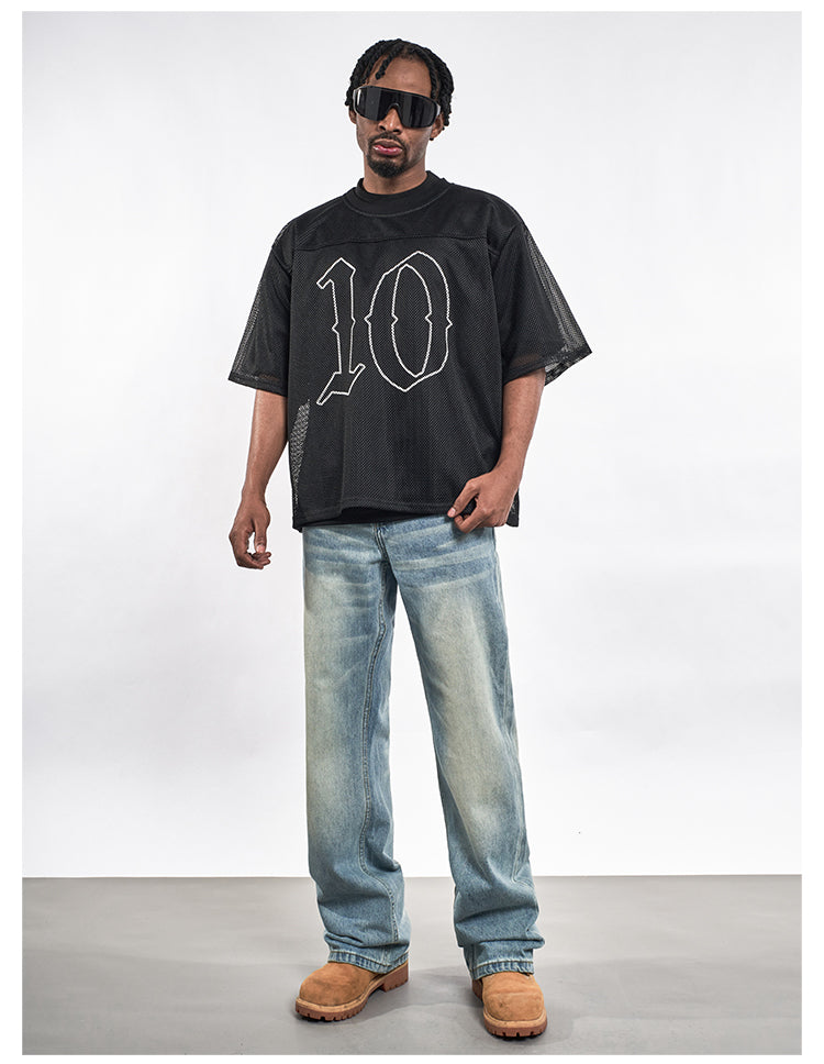 F3F Select Number 10 Print Mesh Jersey | Face 3 Face