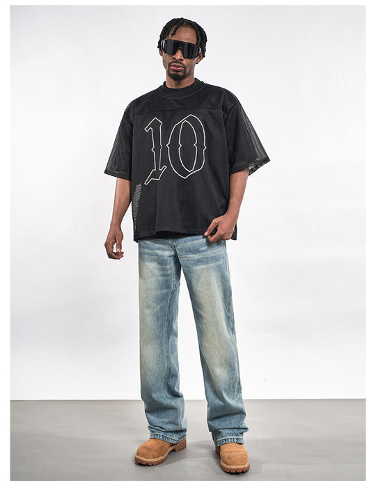 F3F Select Number 10 Print Mesh Jersey | Face 3 Face