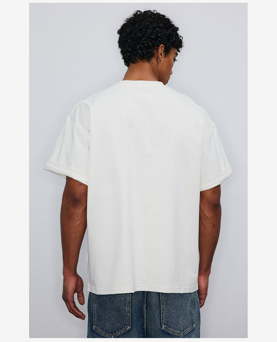 NOVACAM Fantasy Print Vintage Washed Tee | Face 3 Face