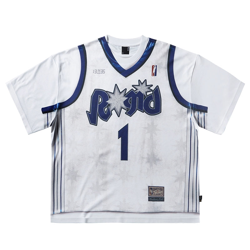 Remedy Star Jersey Digital Print Tee | Face 3 Face