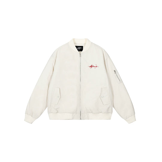 Achock Logo Embroidery MA-1 Bomber Jacket | Face 3 Face