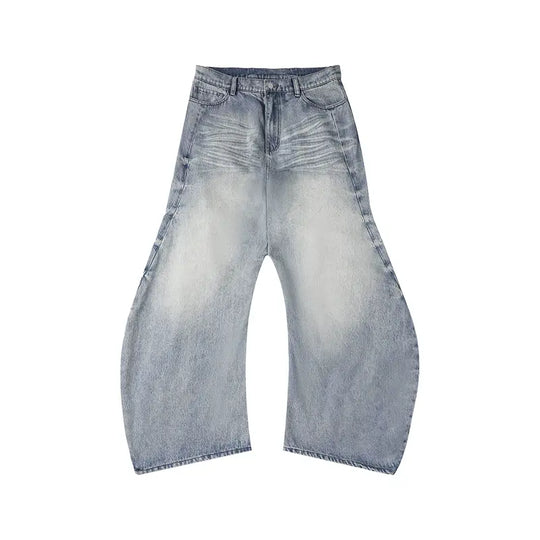 Labt Washed Baggy Machete Jeans | Face 3 Face