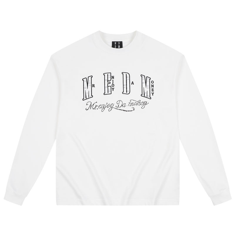 MEDM Pearl Patch Logo Long Sleeve Tee | Face 3 Face