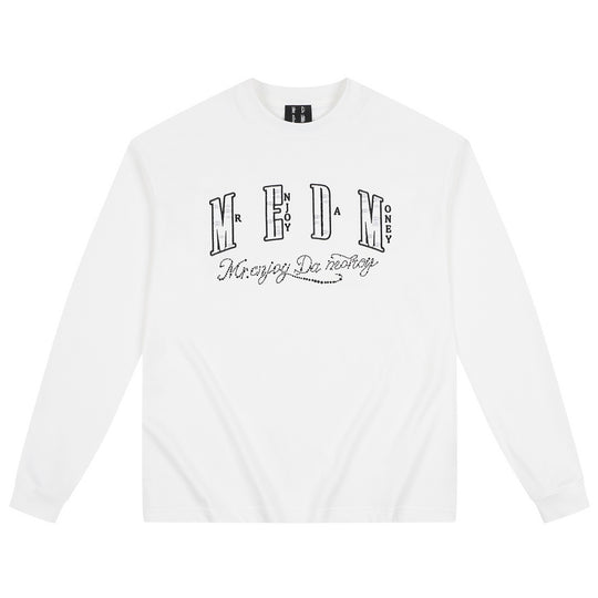 MEDM Pearl Patch Logo Long Sleeve Tee | Face 3 Face