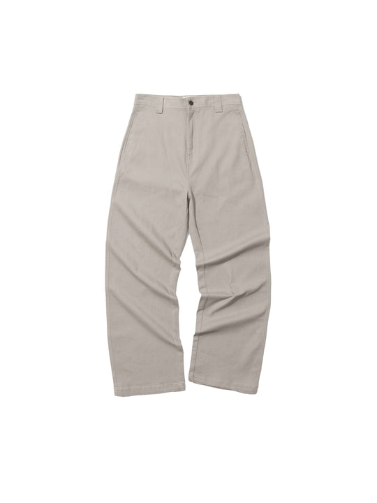 LIBERAFIT Washed Slight Flare Work Chino Pants | Face 3 Face
