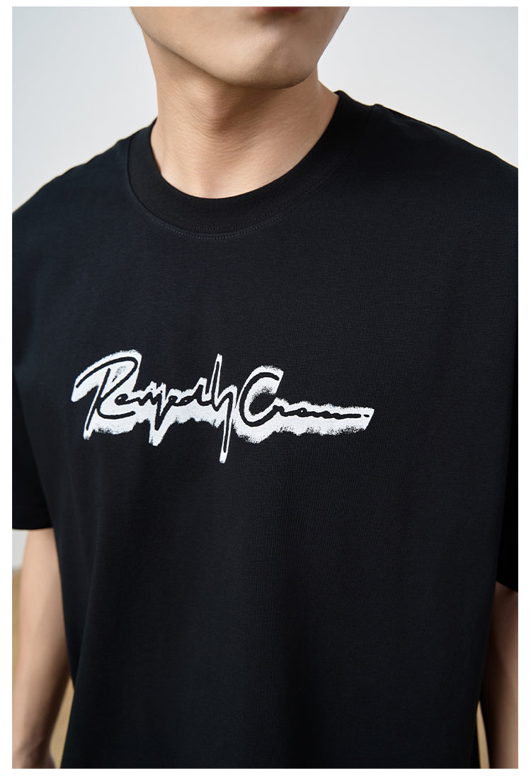 Remedy Handwritten Logo Print Tee | Face 3 Face