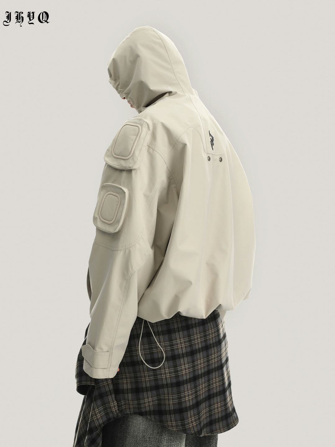 JHYQ Functional Wind Multi Pocket Hooded Rushing Jacket