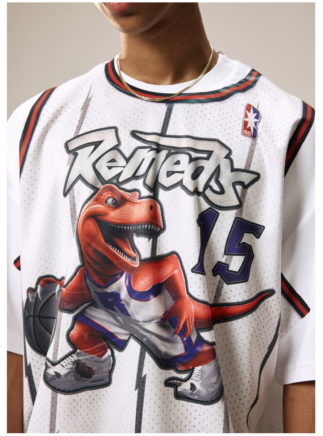 Remedy Dinosaur Jersey Digital Print Tee | Face 3 Face