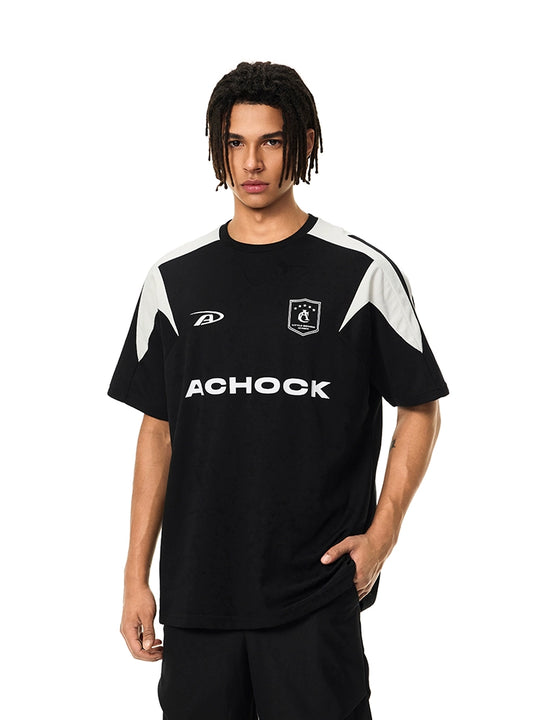 Best Achock Contrast Stitching Uniform Tee | Face 3 Face