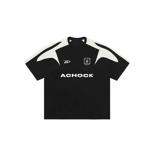 Best Achock Contrast Stitching Uniform Tee | Face 3 Face