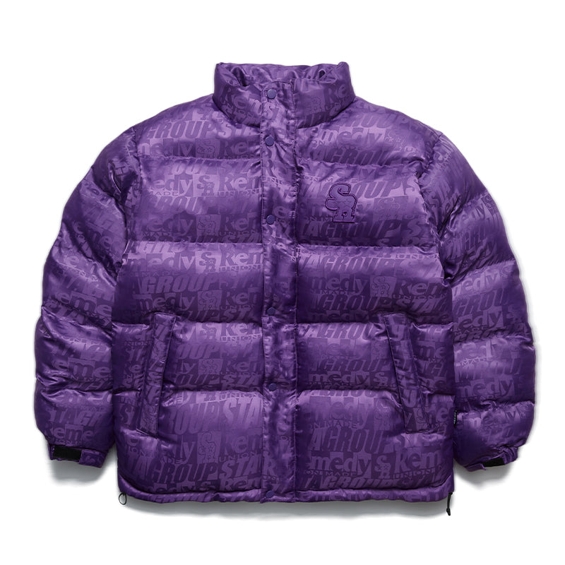 Remedy x STA STARMD SR 3D Logo Full Print Puffer Jacket | Face 3 Face