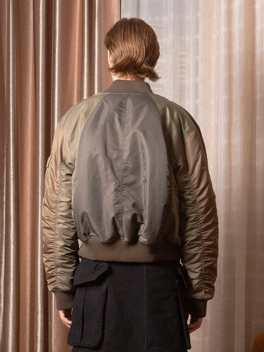 SOD Co. Reversible Colorblock MA-1 Bomber Jacket | Face 3 Face