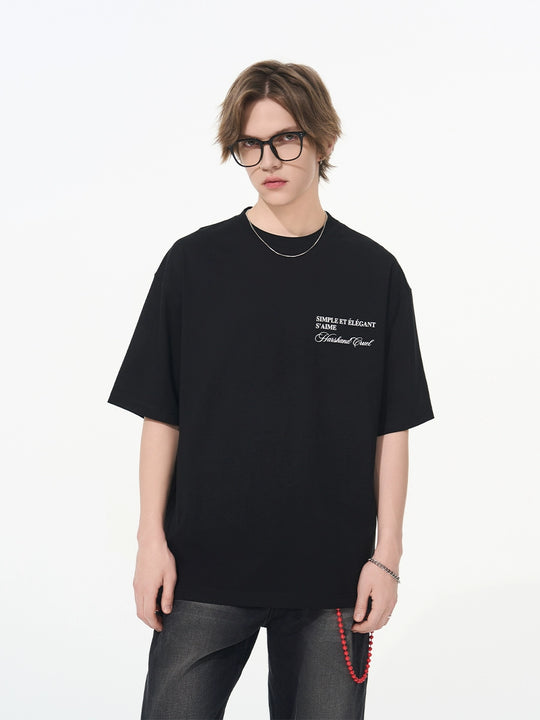 Harsh and Cruel Ink Illustration Floral Tee