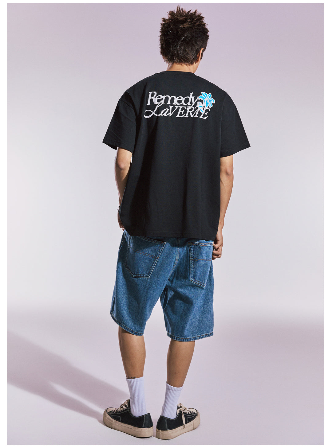 Remedy Small Flowers Foam Print Tee | Face 3 Face