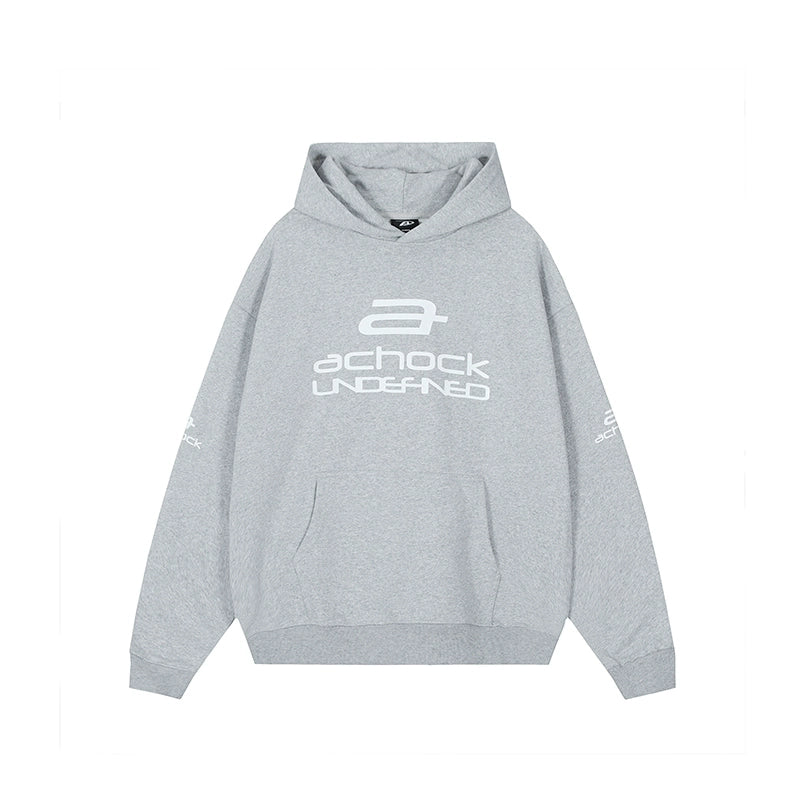 Achock Basic Logo Printed Hoodie | Face 3 Face