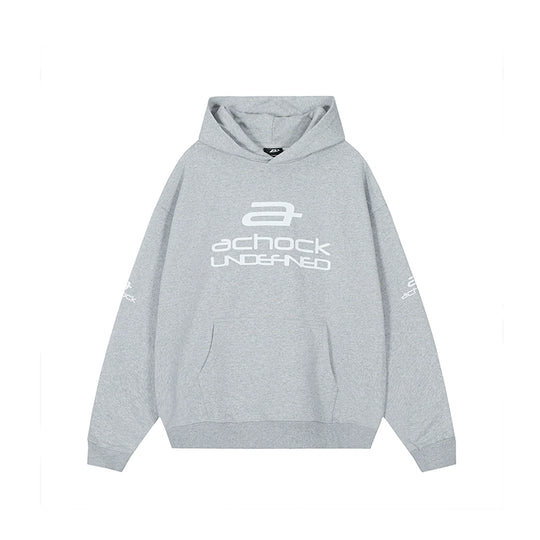 Achock Basic Logo Printed Hoodie | Face 3 Face