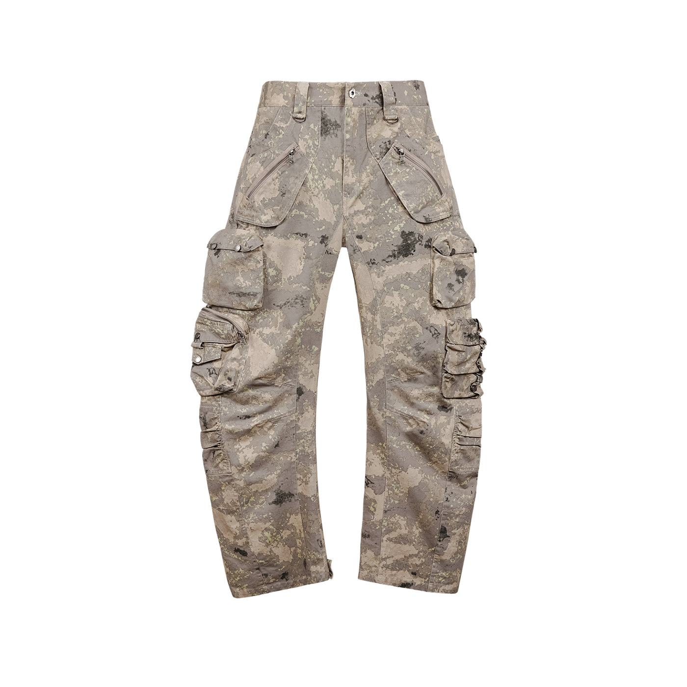 UNDERWATER Desert Camouflage 3D Cut Multi Pocket Work Cargo Pants | Face 3 Face