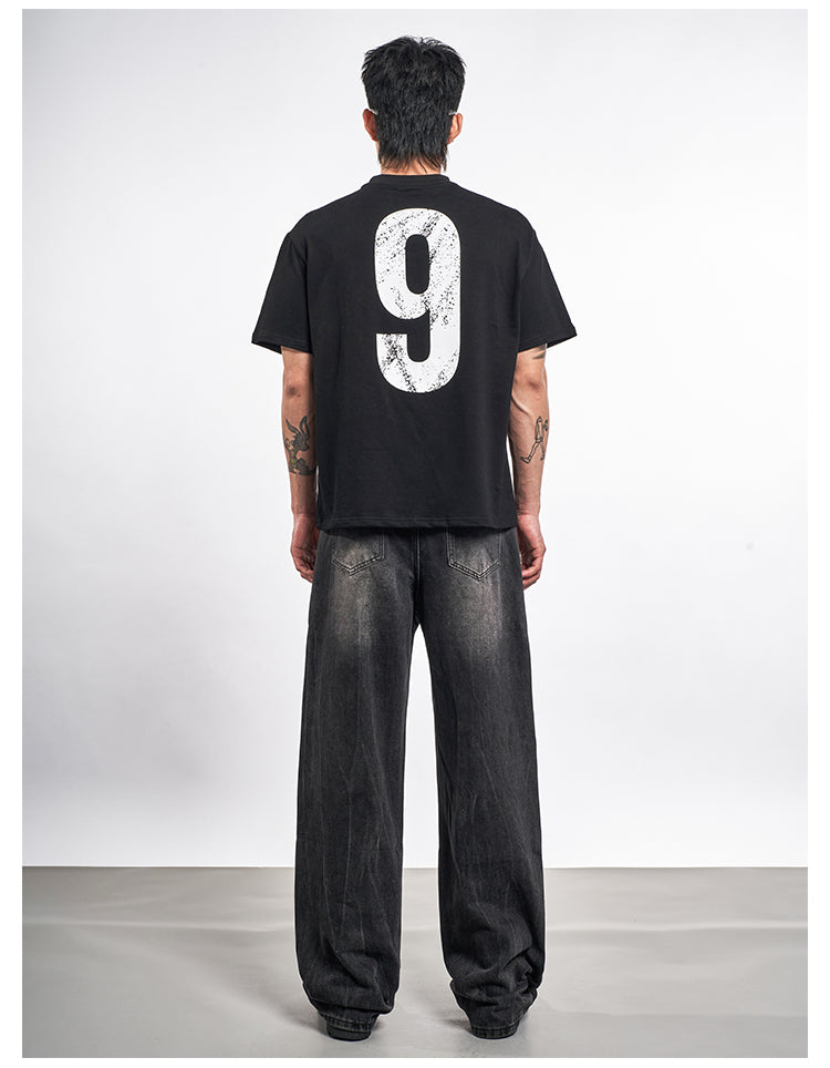 F3F Select Black Washed Patch Pocket Jeans | Face 3 Face