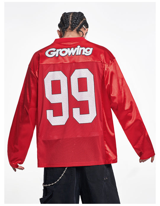 F3F Select 99 Numbered Mesh Long Sleeve Hockey Jersey | Face 3 Face