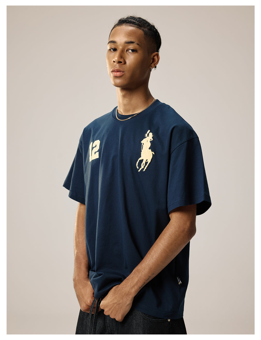 Remedy Cocktail Glass Girl Embroidered Tee | Face 3 Face