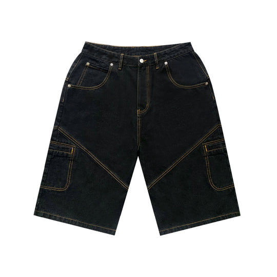 RUSURE Multi Pocket Denim Shorts | Face 3 Face