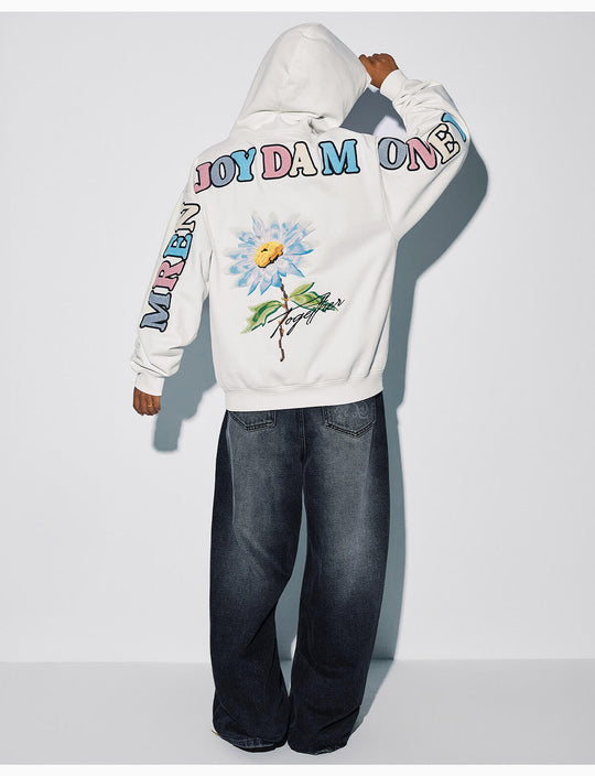 MEDM Daisy Floral Hoodie | Face 3 Face