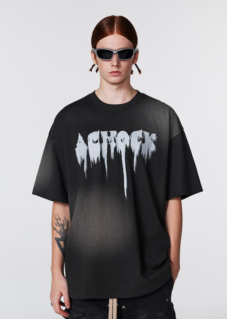 Achock Phantom Logo Print Tee | Face 3 Face