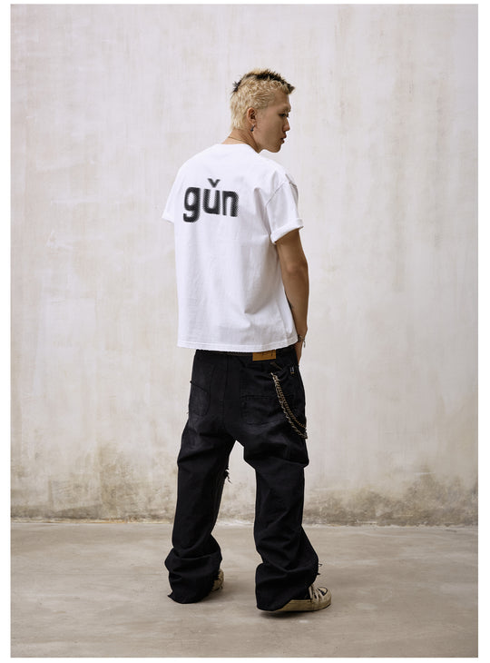 Remedy Dot Print Washed Tee | Face 3 Face