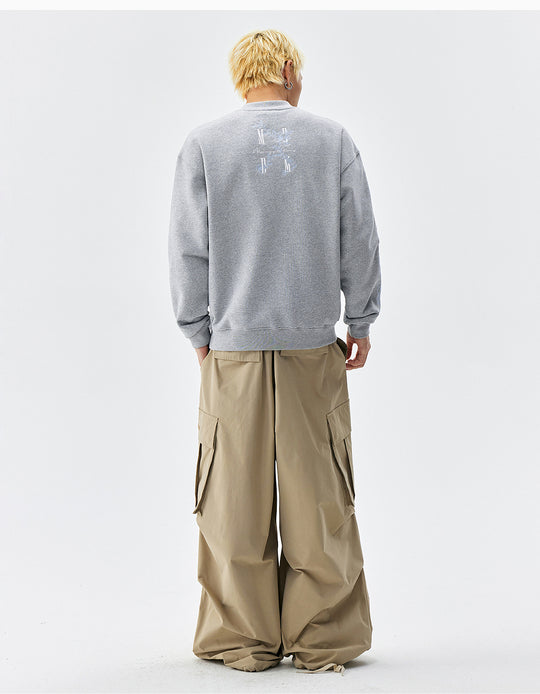 MEDM Floral Logo Embroidered Sweatshirt | Face 3 Face