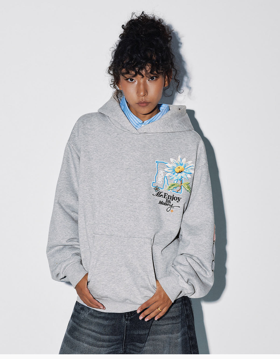 MEDM Daisy Floral Hoodie | Face 3 Face