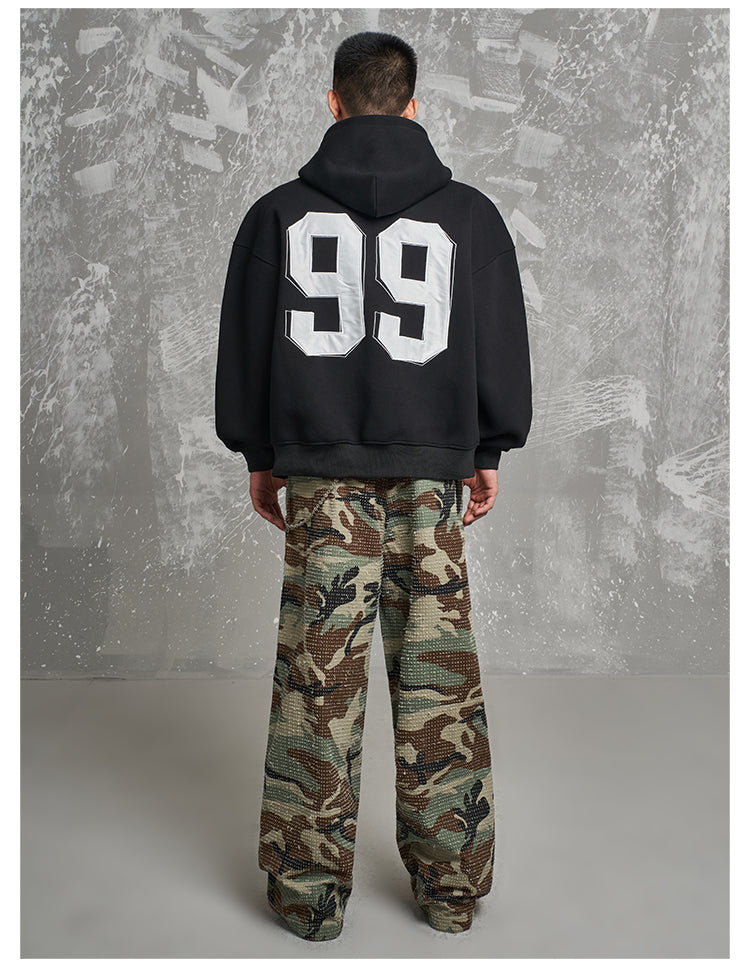 F3F Select 99 Embroidered Zip Up Hoodie | Face 3 Face