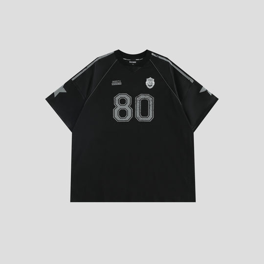 INSstudios Mesh Stripe Star Graffiti Emblem Logo Soccer Jersey | Face 3 Face