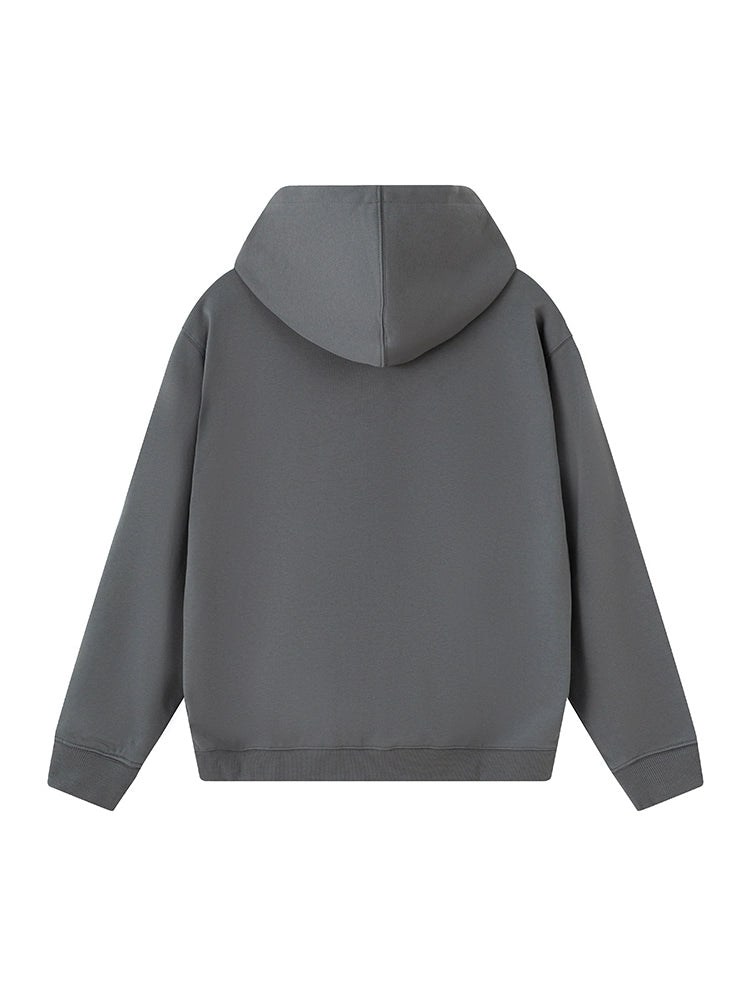 JUST VIBE Basic JV Logo Embroidered Hoodie | Face 3 Face