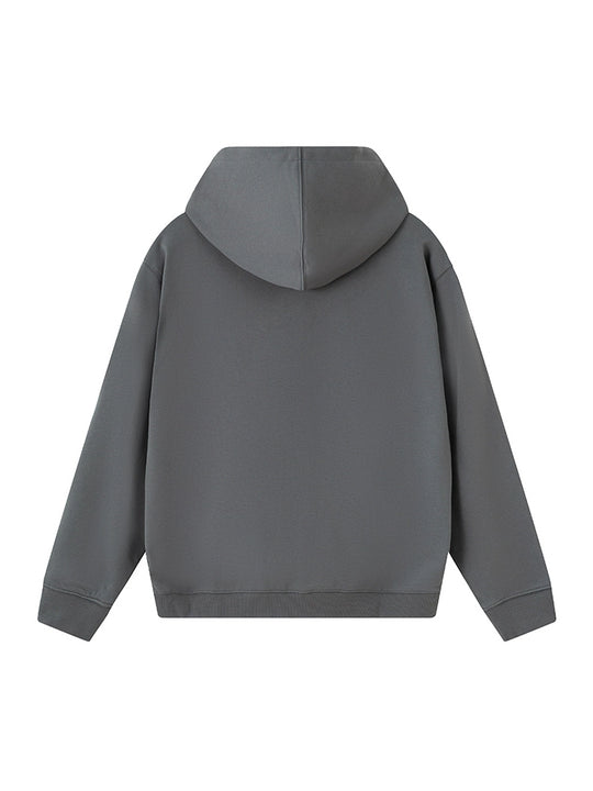 JUST VIBE Basic JV Logo Embroidered Hoodie | Face 3 Face