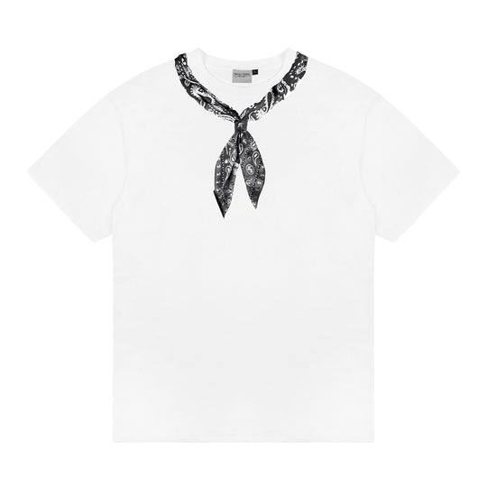 Small Town Kid Paisley Neck Scarf Print Tee | Face 3 Face