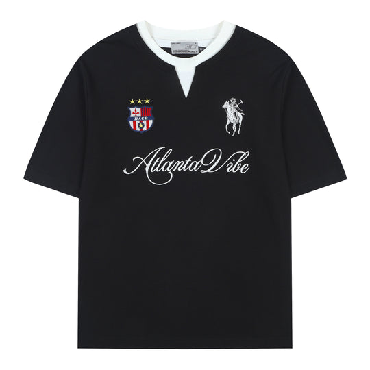 Harsh and Cruel Badge Embroidered Layered Tee | Face 3 Face