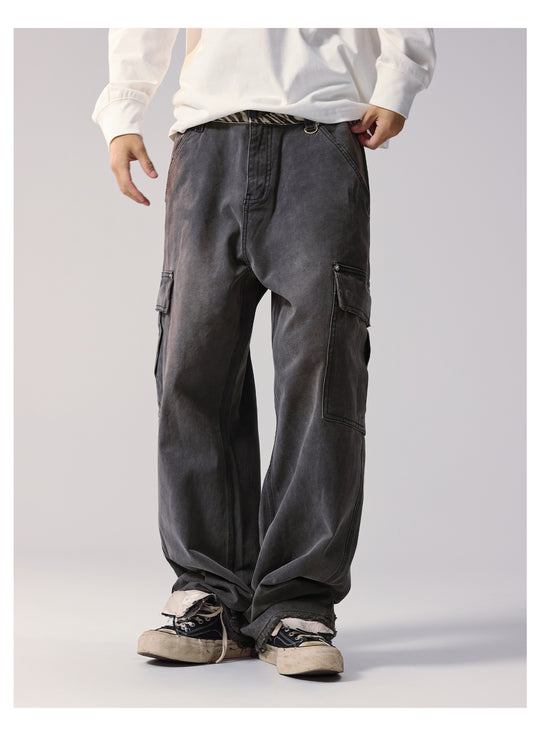 Remedy Animal Print Waist Baggy Work Cargo Pants | Face 3 Face