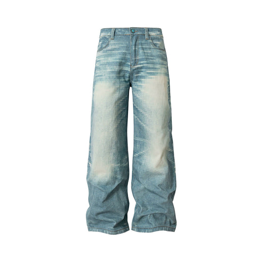 YADcrew 3D Mosaic Print Jeans | Face 3 Face